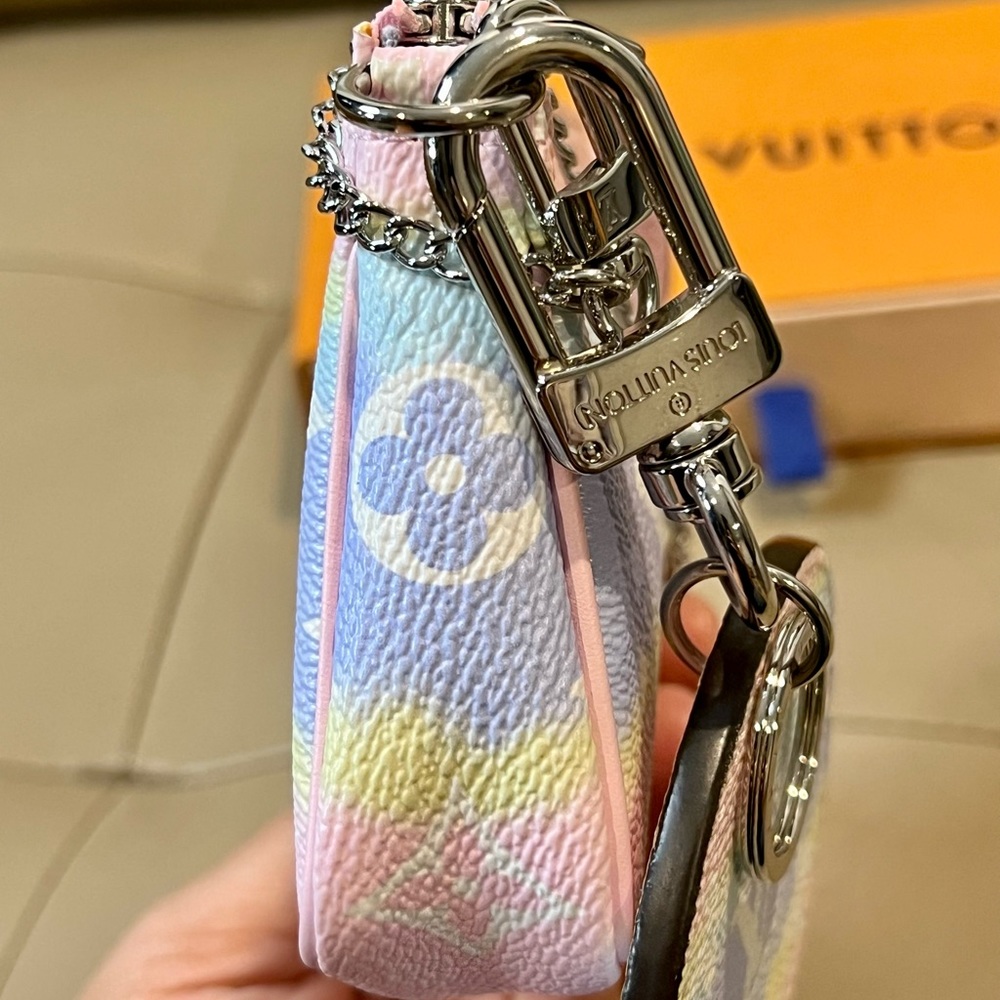 Louis Vuitton🔹Escale pastel mini pochette accessoires only - Picture 6 of 12